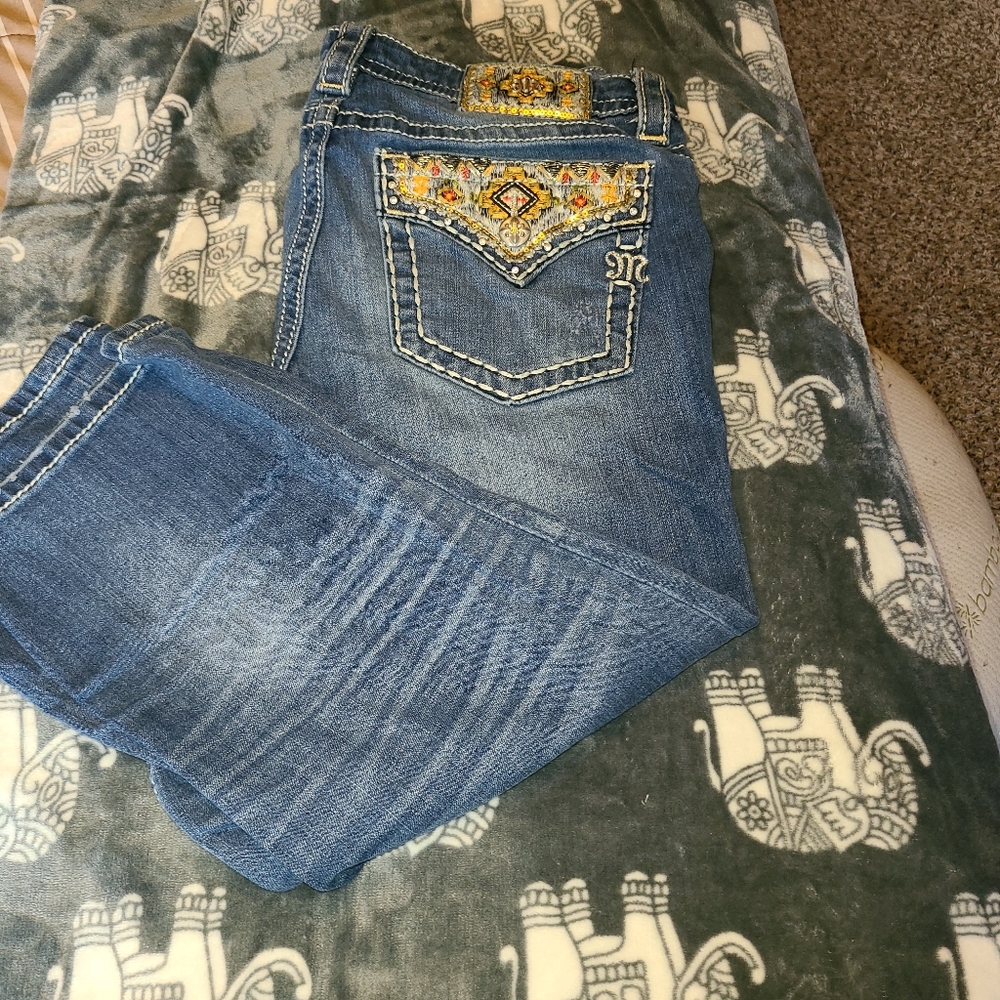 Miss Me capri sz 31